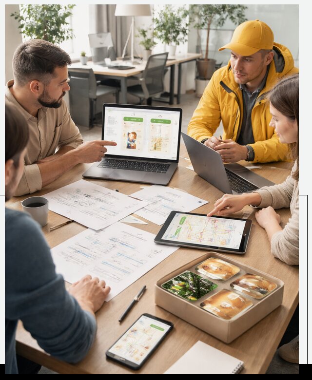 Разработка агрегатора доставки еды в Магнитогорске от 15518 р., АвикейМгн